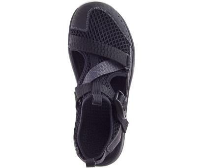 Sandalias Chacos Mujer Odyssey Negras España OZTE83051